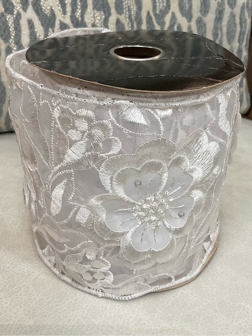 Vintage 4” Princess Wired Ribbon.